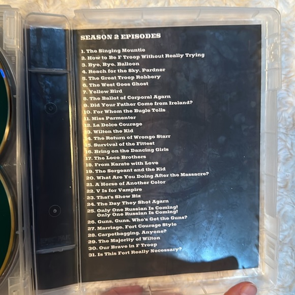 F TROOP: The Complete Series of
(NWT, Seasons 1 & 2, 65 Episodes, DVDs. - Picture 7 of 7